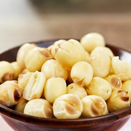 云南 石屏异龙湖 手工通芯白莲子500g礼盒装 商品图2