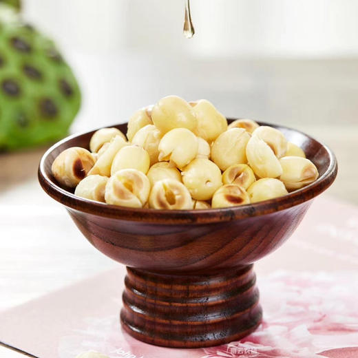 云南 石屏异龙湖 手工通芯白莲子500g礼盒装 商品图0