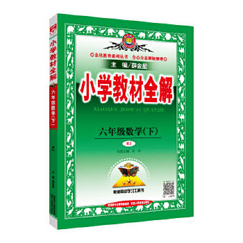 2020春 小学教材全解 六年级数学下 人教版(RJ版) 商品图0