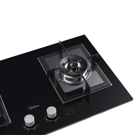 美的（Midea）家用4.5kw大火力 燃气灶灶具炉具 双灶台嵌两用 一级能效Q63 Pro 商品图4
