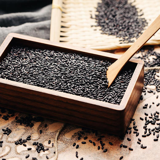 【寒地黑土】东北农家黑米980g 黑香米 五谷杂粮 粗粮 无添加 无染色 大米 粥米伴侣 商品图0