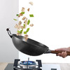 苏泊尔（SUPOR）炒锅铁锅芯铁真不锈炒锅 家用无涂层少油烟炒菜锅 燃气明火专用 商品缩略图5