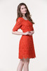 4月底2.5=【伯妮斯茵】161S645 --红色连衣裙--《主角光芒》 商品缩略图2