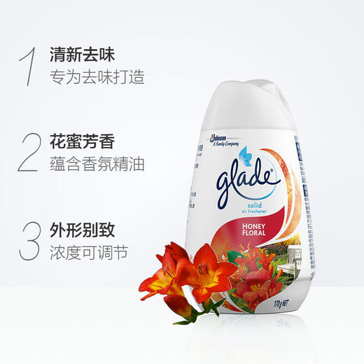 庄臣佳丽固体清香膏2瓶装|蕴含香氛精油，让厕所持久清香 商品图3