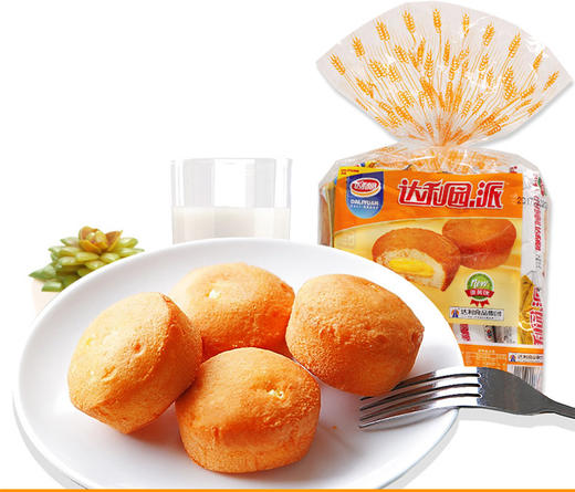 达利园枚注心蛋黄派250g 商品图1