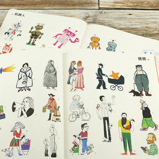 美中之美（60位当代知名插画师共同绘制的视觉盛宴 54个古灵精怪的主题 900多幅独具个性的插图 一本为了孩子们的爱好而生的画集） 商品图2