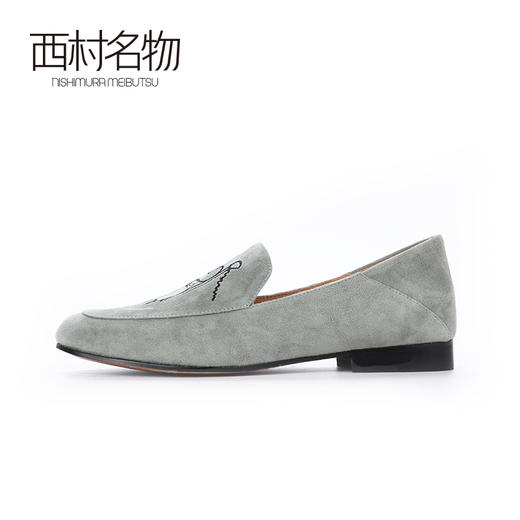 西村名物2020春季新款玩趣系列动物圆头休闲平底乐福鞋单鞋X20AM16462，16461 商品图1