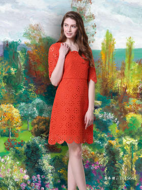 【伯妮斯茵】161S645 --红色连衣裙--《主角光芒》