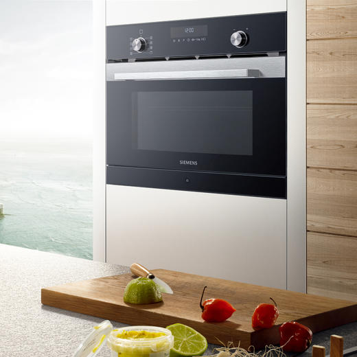 西门子（SIEMENS）CP365AGS0W 嵌入式微蒸烤一体机 2019年新款 36升 触摸控制 商品图1