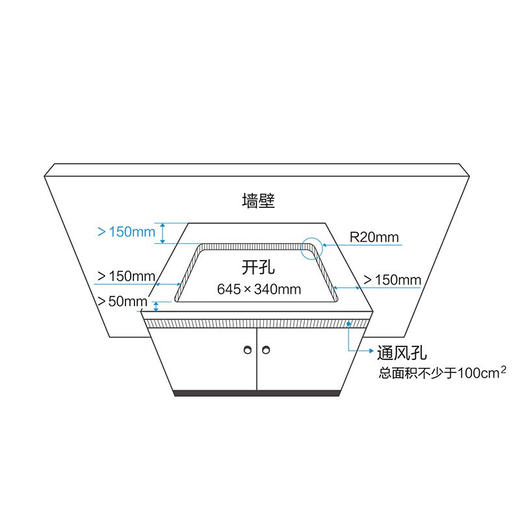 美的（Midea）一级能效4.5kw大火力燃气灶Q62 嵌入式燃气炉具灶具 钢化玻璃双灶台 商品图7