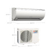 三菱电机 1.5匹 1级能效 变频 壁挂式家用冷暖空调 MSZ-ZFJ12VA(白色) 商品缩略图8