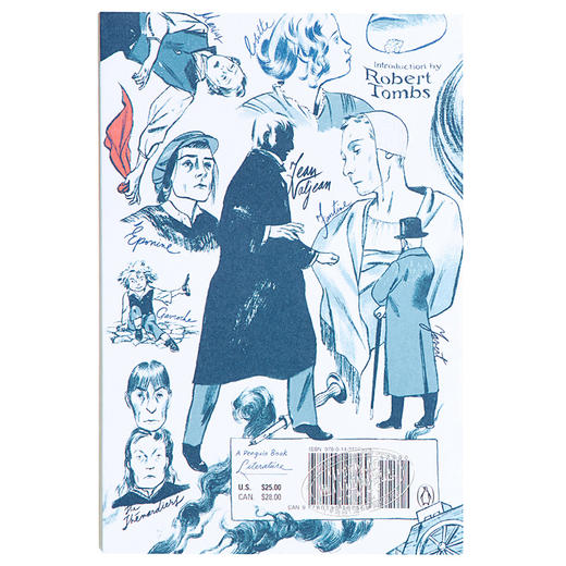 预售 【中商原版】企鹅毛边书 雨果 悲惨世界原著 英文原版 Penguin Classics Deluxe Edition: Les Miserables 经典名著 Victor Hugo 商品图2