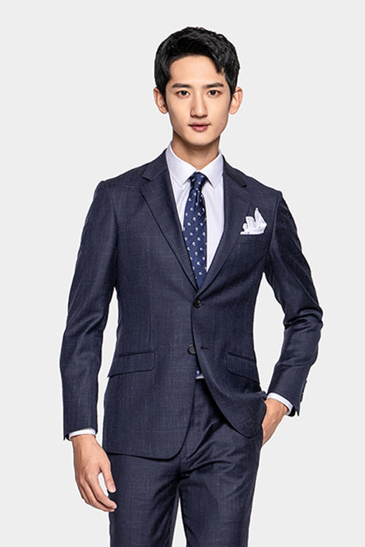 callisto平驳领两粒扣西服上装 SPBWJ008NA 商品图1