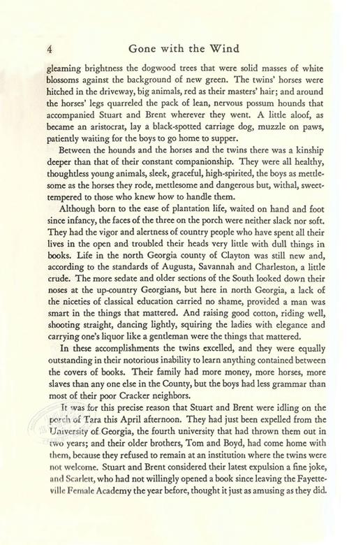 【中商原版】飘  乱世佳人 精装 英文原版 Gone With the Wind 商品图4