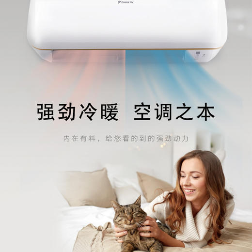 大金(DAIKIN) 大1.5匹 直流变频 FTXM335三级能效 智能操控 冷暖挂机空调 商品图2