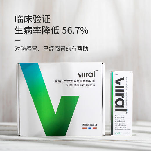 viiral鼻腔喷雾|临床有效验证，持久抗病毒、防感冒 商品图2
