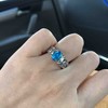 蓝绿极光欧泊戒指 商品缩略图2