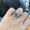 蓝绿极光欧泊戒指 商品缩略图3