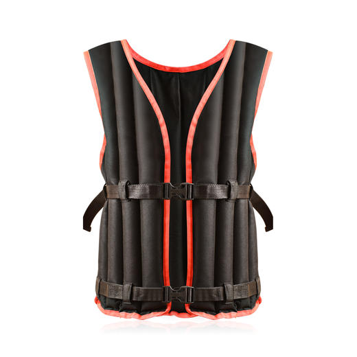 诚悦负重沙袋背心隐形薄款男女健身训练装备套装运动跑步沙衣黑色(红色包边)10kgCY-283 商品图5