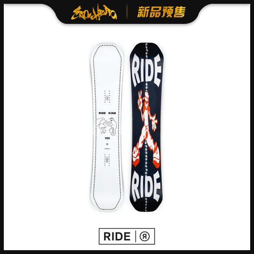 [SNOWHERO新品预售]RIDE 2021 KINK 公园之王 滑雪板 商品图0