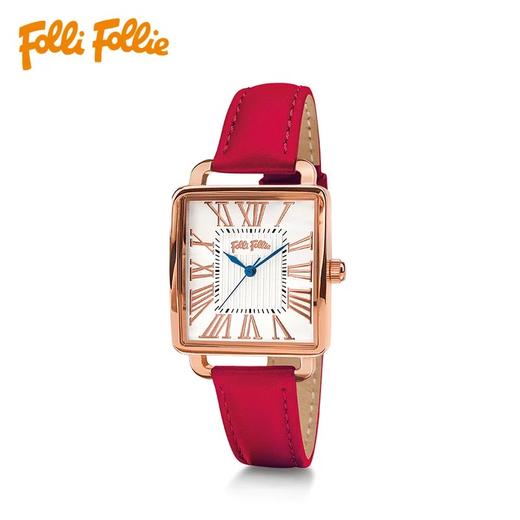 芙丽芙丽/Folli Follie腕表复刻表盘石英表带防水几何石英女表秋冬潮流 商品图2
