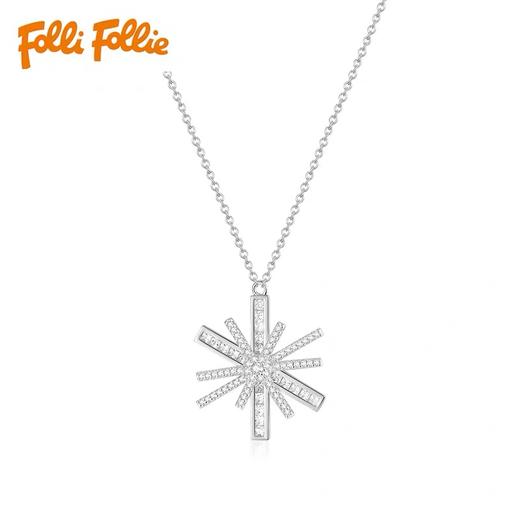 芙丽芙丽/Folli Follie轻奢闪耀星芒造型女士项链锁骨链 商品图1