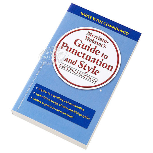 【中商原版】英文原版Guide to Punctuation and Style 韦氏英语指南 标点符号和风格指南  写作指南 商品图3