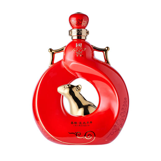 【泸州老窖酒名堂】国窖1573酒 春酿鼠兆丰年A款 55度 1L 商品图0