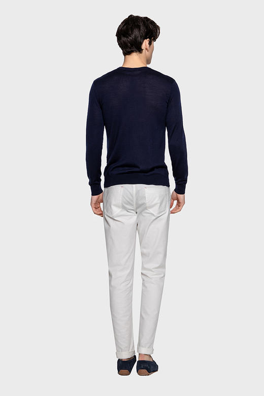 callisto海军蓝长袖毛衣 SPKNW003NA 商品图3