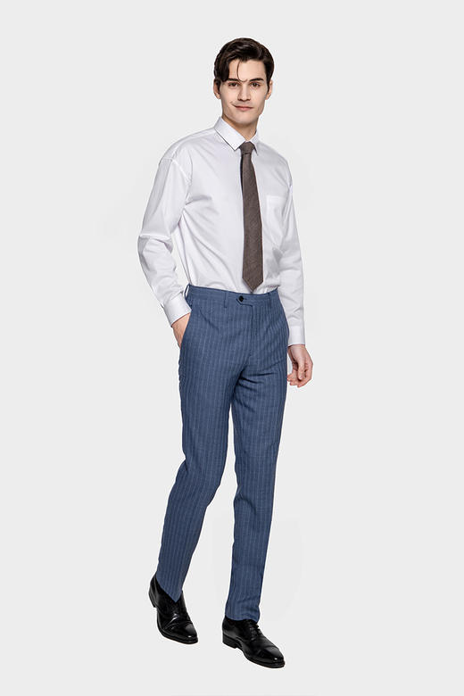 callisto白色小方领休闲衬衫 SPCSL051WH 商品图1