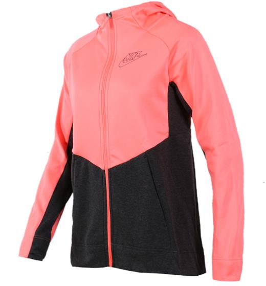 Nike耐克女童装秋冬季新款运动服休闲夹克防风外套939464-011 商品图0