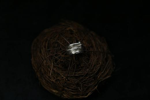 CHEZ BOQUE 羁绊系列原创手工925银戒指《缠绕24号》 商品图3