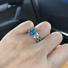 蓝绿极光欧泊戒指 商品缩略图1