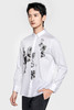 callisto微廓形印花长袖衬衫SPCSL098WH 商品缩略图0