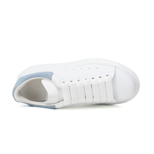 ALEXANDER MCQUEEN 亚历山大·麦昆 女士牛皮运动鞋 白色梦幻蓝 553770 WHGP7 9048 商品图5