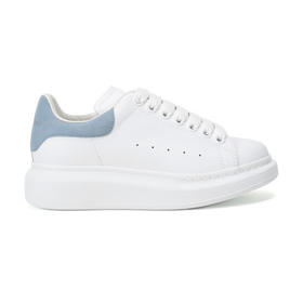 ALEXANDER MCQUEEN 亚历山大·麦昆 女士牛皮运动鞋 白色梦幻蓝 553770 WHGP7 9048