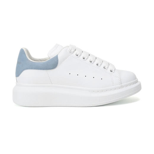 ALEXANDER MCQUEEN 亚历山大·麦昆 女士牛皮运动鞋 白色梦幻蓝 553770 WHGP7 9048 商品图0