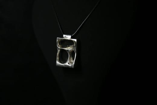 CHEZ BOQUE 梦之浮桥系列原创手工925银吊坠《盗梦空间》 商品图4