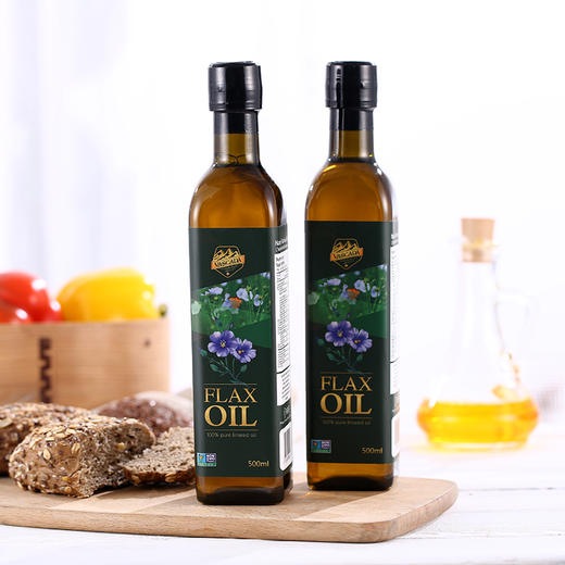 原装进口加拿大亚麻籽油	500ml 商品图2