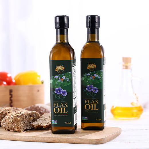 原装进口加拿大亚麻籽油	500ml 商品图4