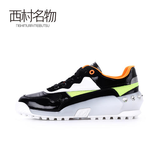 西村名物2020春季新品原创设计重工限量厚底老爹鞋女-X20AM18231 商品图2