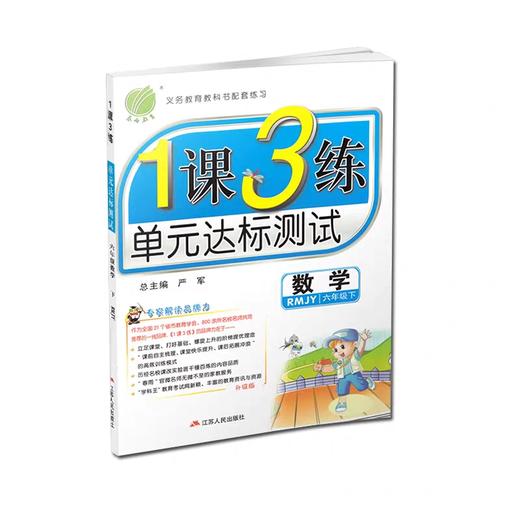 1课3练单元达标  数学  六年级下册  人教版 商品图0