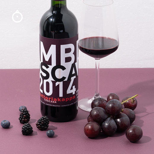 意大利进口托斯卡纳卡巴庄园kappa lambda干红葡萄酒2014
