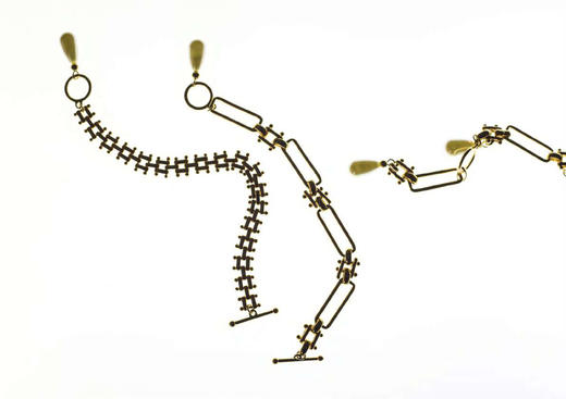 Chabaux Champagne 系列#1手链 金/银 商品图0