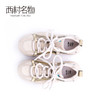 西村名物2020春季新品复古网面拼接设计舒适老爹鞋女-X20AM19071 商品缩略图3