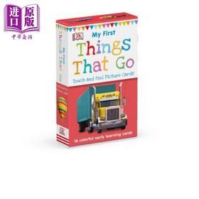 【中商原版】DK认读卡：交通工具(美版）Things That Go DK 亲子英语 低幼韵律启蒙 英语学习 卡片 5~6岁 英文原版