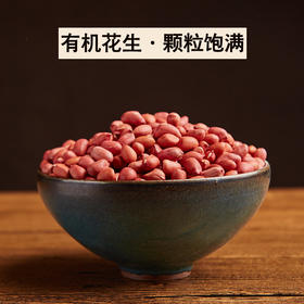【寒地黑土】东北红皮花生720g 带壳约1000g 五谷杂粮 红皮生花生 粗粮 粥米 豆浆原料  东北特产
