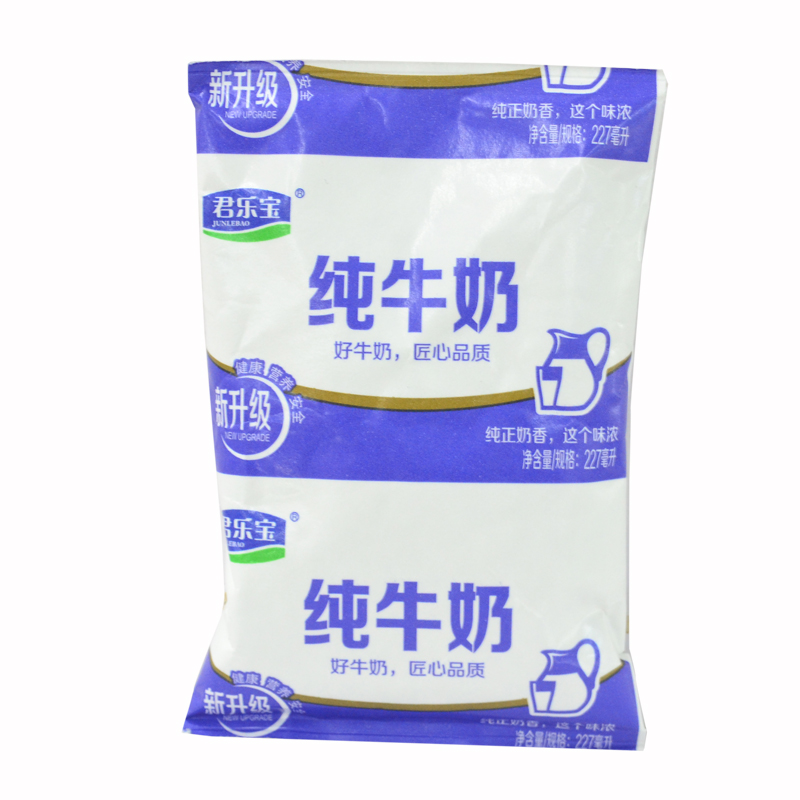 君乐宝纯牛奶227ml