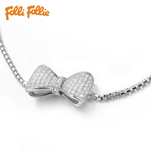 芙丽芙丽/Folli Follie甜美蝴蝶结学生送礼女手链手镯3B15S055 商品图1