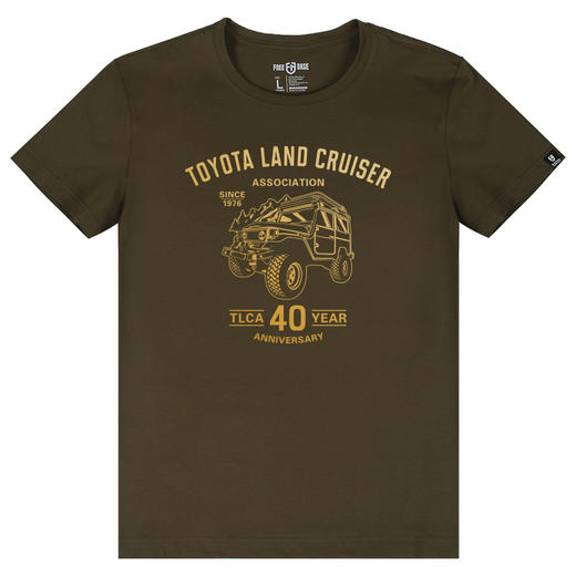 TOYOTA FJ系列简约图案越野风短袖T恤春夏休闲打底汗衫 商品图6